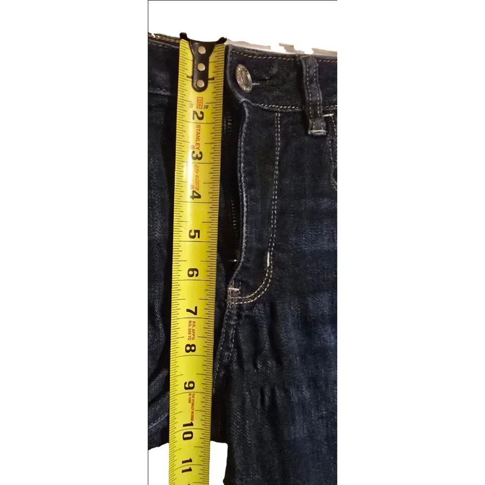 Women's American Eagle Jeans 4 Short Hi-Rise Jegging Super Super Stretch X Star - Picture 8 of 10